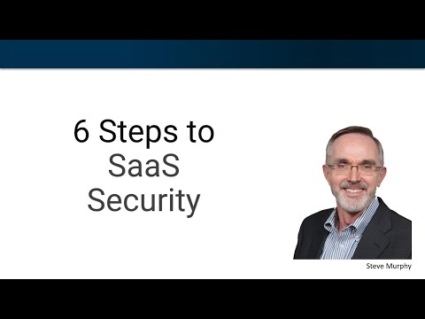 6 Steps to SaaS Security