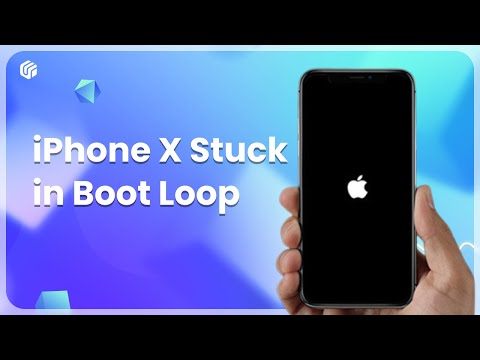 iPhone X Stuck in Boot Loop|Reboot, Apple logo Flashing On & Off [2022]