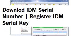 list of idm serial keys
