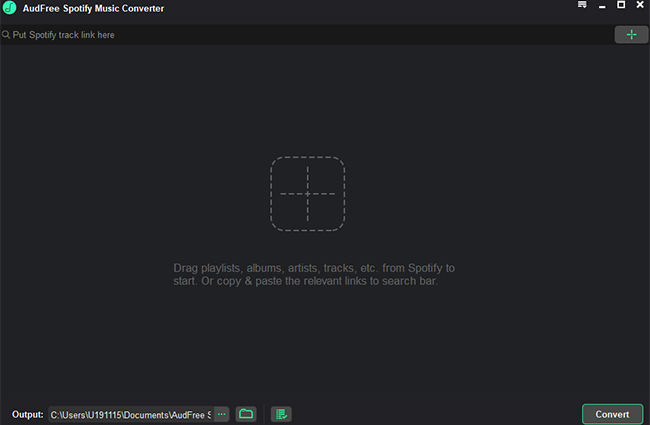download and install audfree spotify music converter